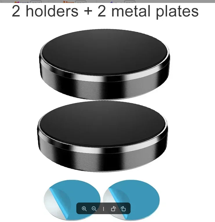 Magnetic Car Phone Stand Magnet Mount Bracket Adhesive Dashboard Wall Holder for iPhone Samsung Xiaomi Huawei GPS Support
