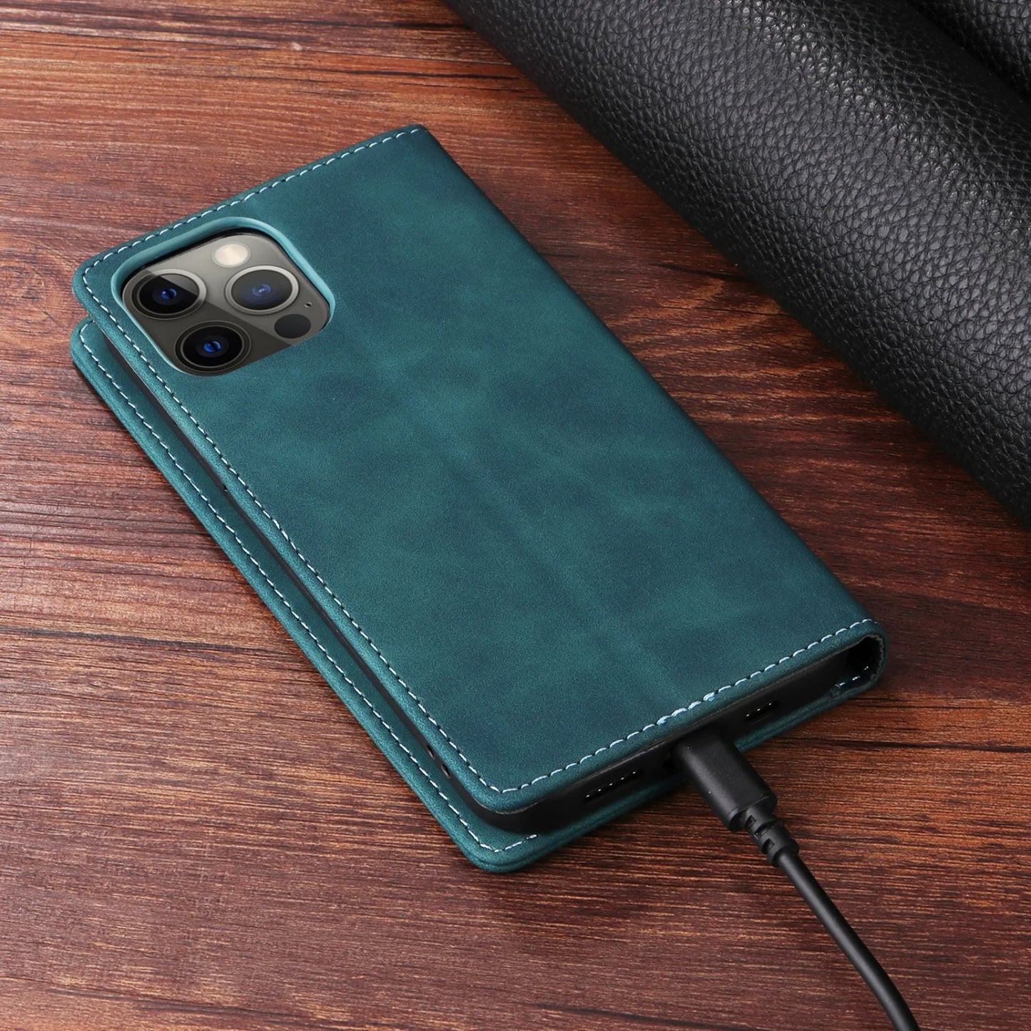 Leather Flip Phone Case For Samsung Galaxy S26 S25 S22 S23 S24 Ultra S10 Plus S20 S21 FE Note 20 Ultra Luxury Wallet Cover