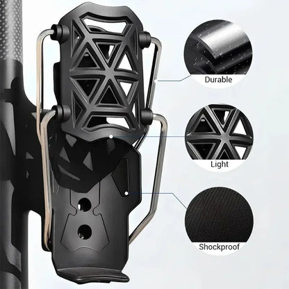 Universal Rotating Cycling Cup Holder for Bikes & Motorcycles No Drilling Required - Adjustable Bicycle Cup Holder for Electric