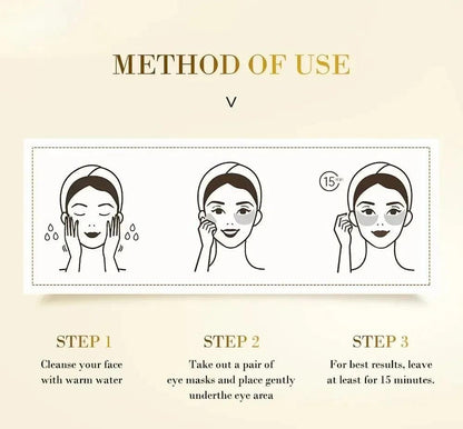 Golden Collagen Eye Mask for Hydration & Dark Circles