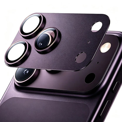 NNBILI For iPhone 17 18 Pro Max Camera Lens Protector Strong Adsorption Metal Tempered Glass Camera Screen Full Protective Cover