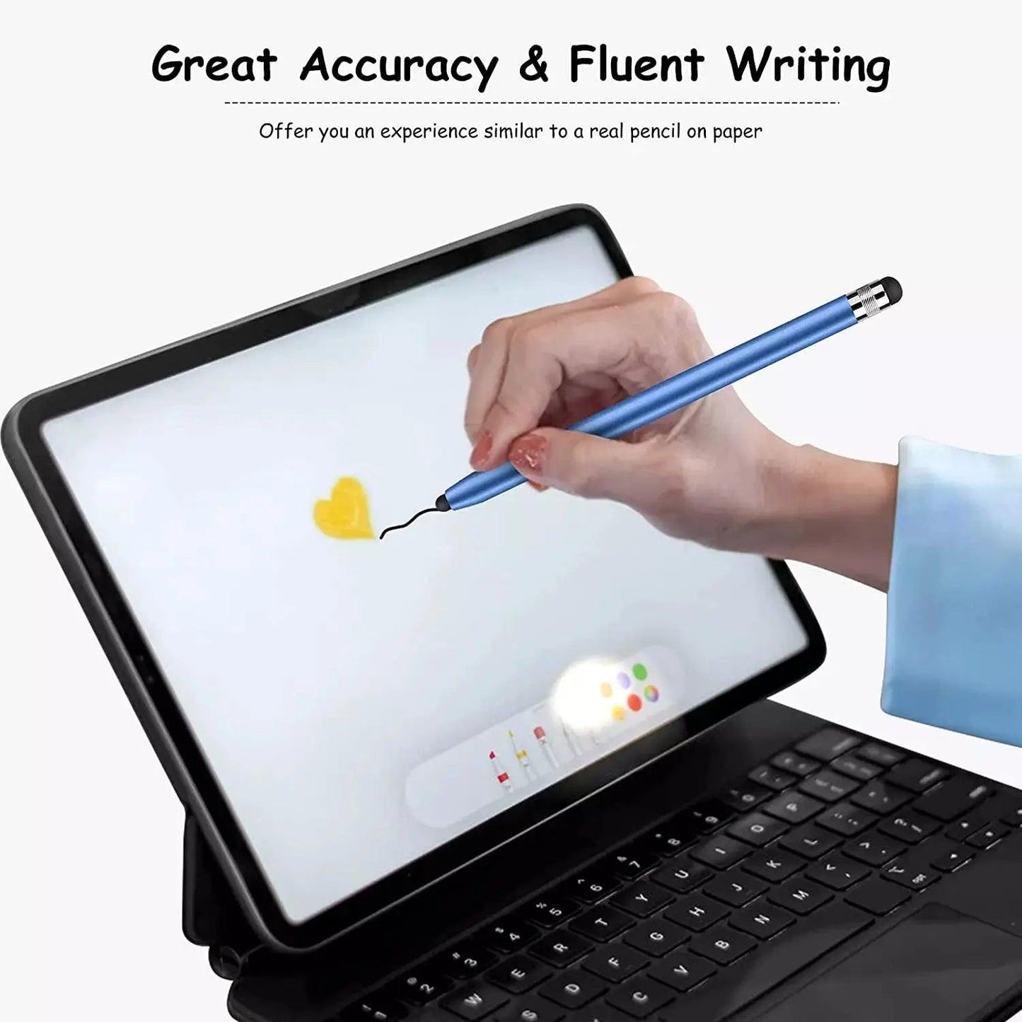 Universal Dual Tip Stylus Pen for Tablet & Phone
