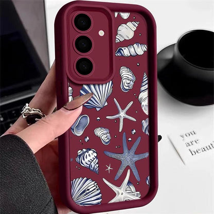 Starfish Pattern TPU Case for Samsung Galaxy Series