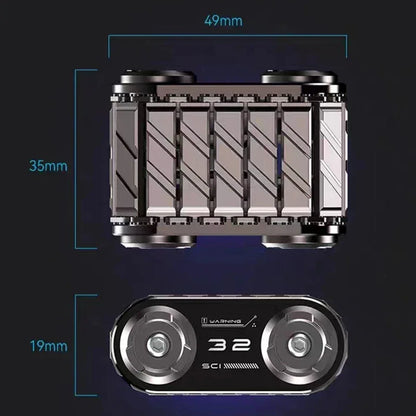 Metal Tank Fidget Roller for Stress Relief & Focus