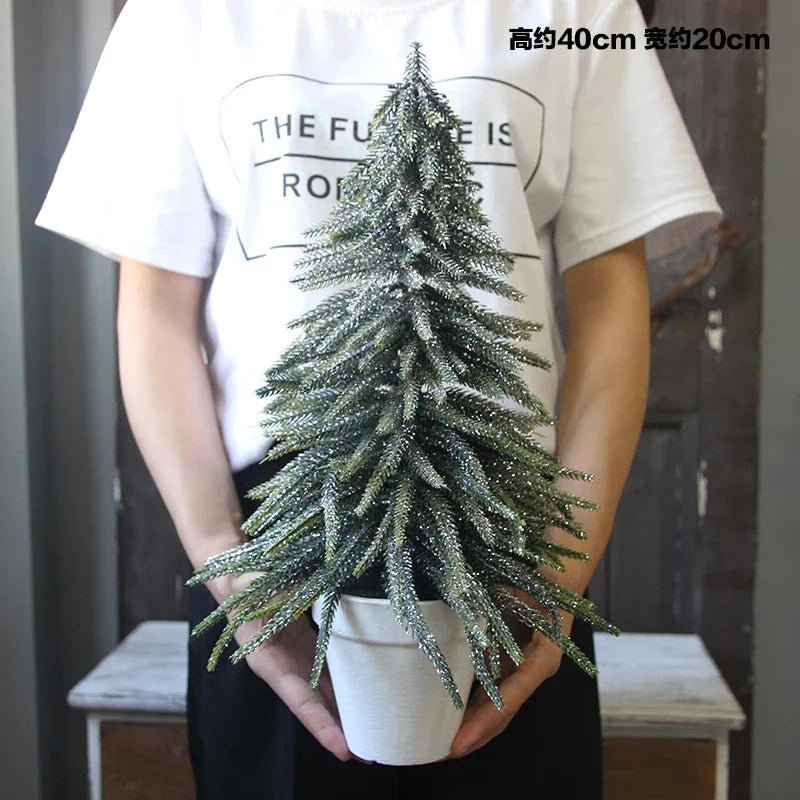Mini Artificial Christmas Tree – Tabletop Decoration