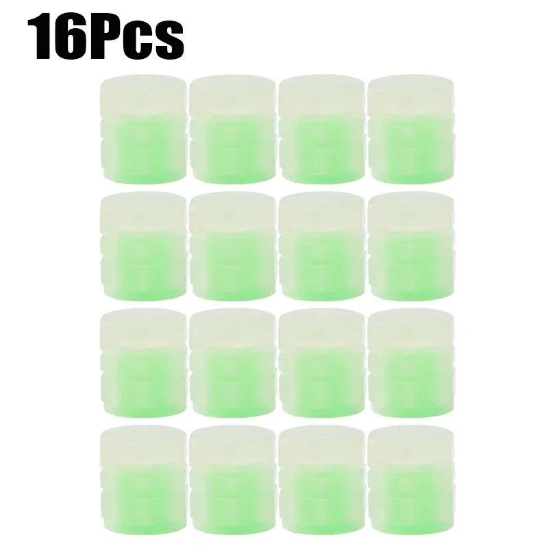 Luminous Fluorescent Car Tire Valve Stem Caps
