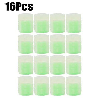 Luminous Fluorescent Car Tire Valve Stem Caps