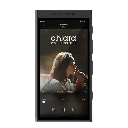 HiBy Digital M300 Android13 Music Player HiFi Bluetooth WiFi 32GB DSD256 PCM768 Web Radio Dual Mic Loudspeaker 29hr 3.5mm Output