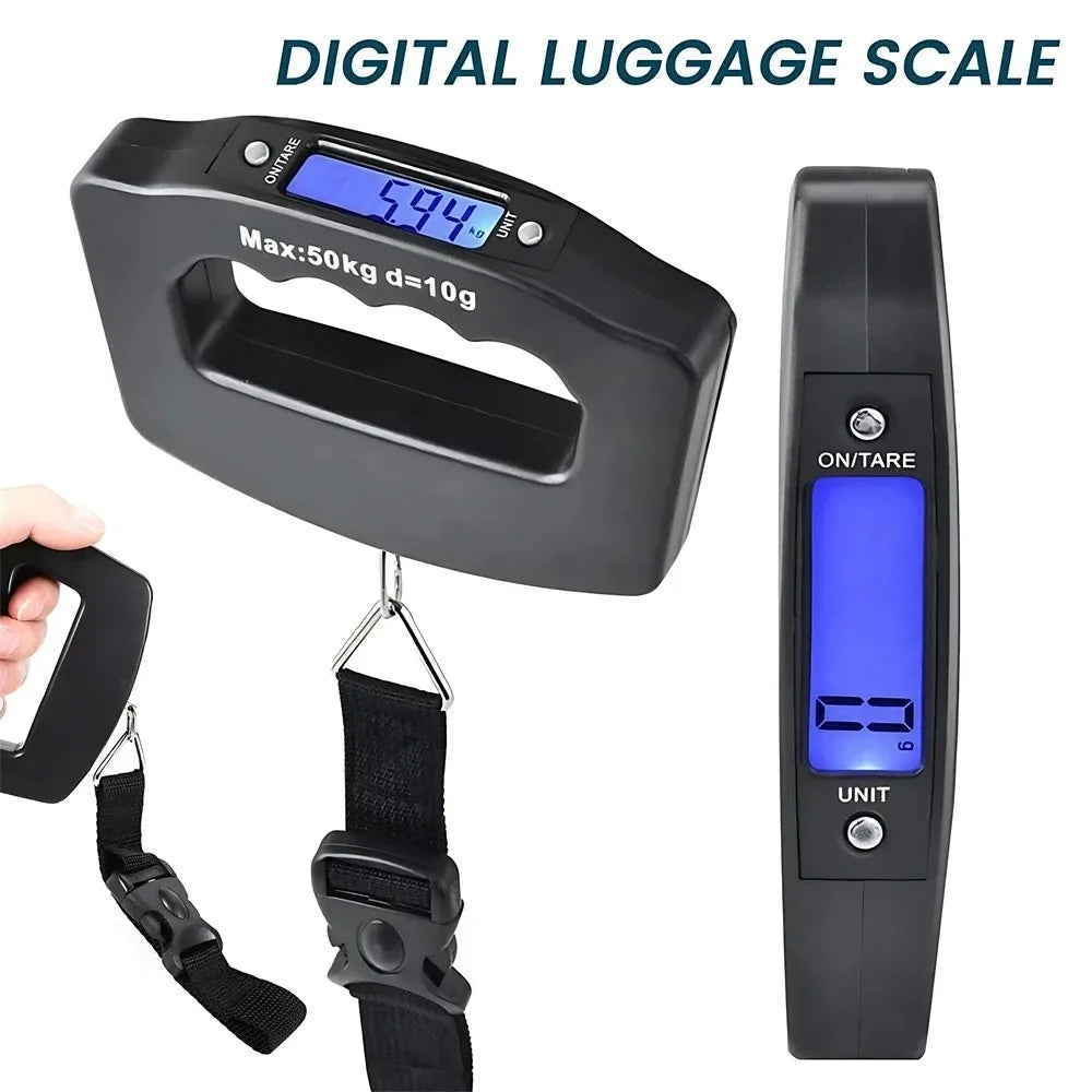Portable Digital Luggage Scale 50kg with Backlight