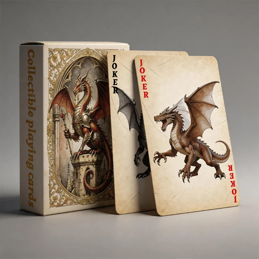 Classic Poker Card Set - Essential Party Game for Gatherings, Tabletop Games & Festive Fun, Durable & Portable Playing Cards