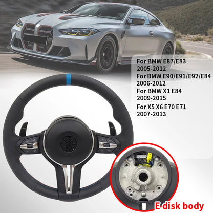 For BMW E90 E87 E83 E92 E84 E70 E71 F20 F23 F30 F34 F10 F25 F48 F15 Upgrade Steering Wheel Leather Modify New Style