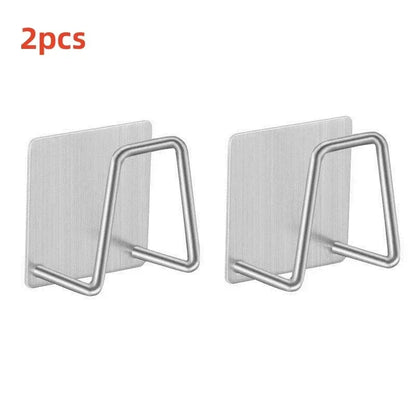 Stainless Steel Kitchen Sink Sponge Holder Organizer