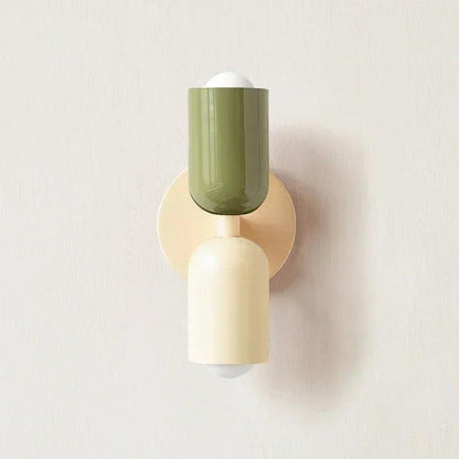Nordic Macaron Colourful Wall Lamp – E27, Bedside and Living Room