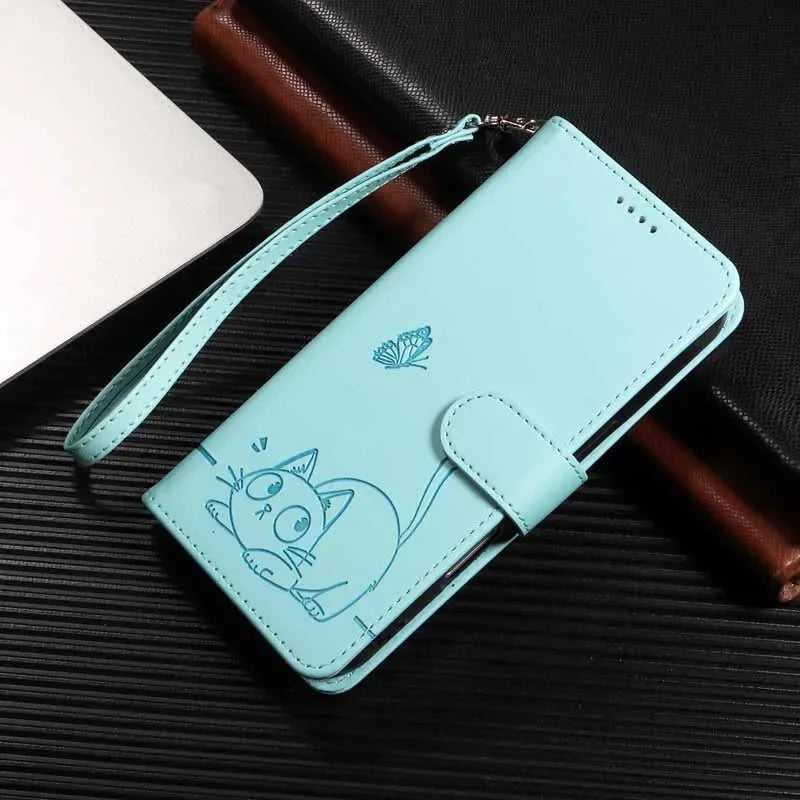 Wallet Leather Case For Samsung Galaxy S25 Ultra S24 Plus A15 A25 A35 A55 A16 A26 A36 A56 S25 Edge S25+ FE 5G Flip Phone Cover