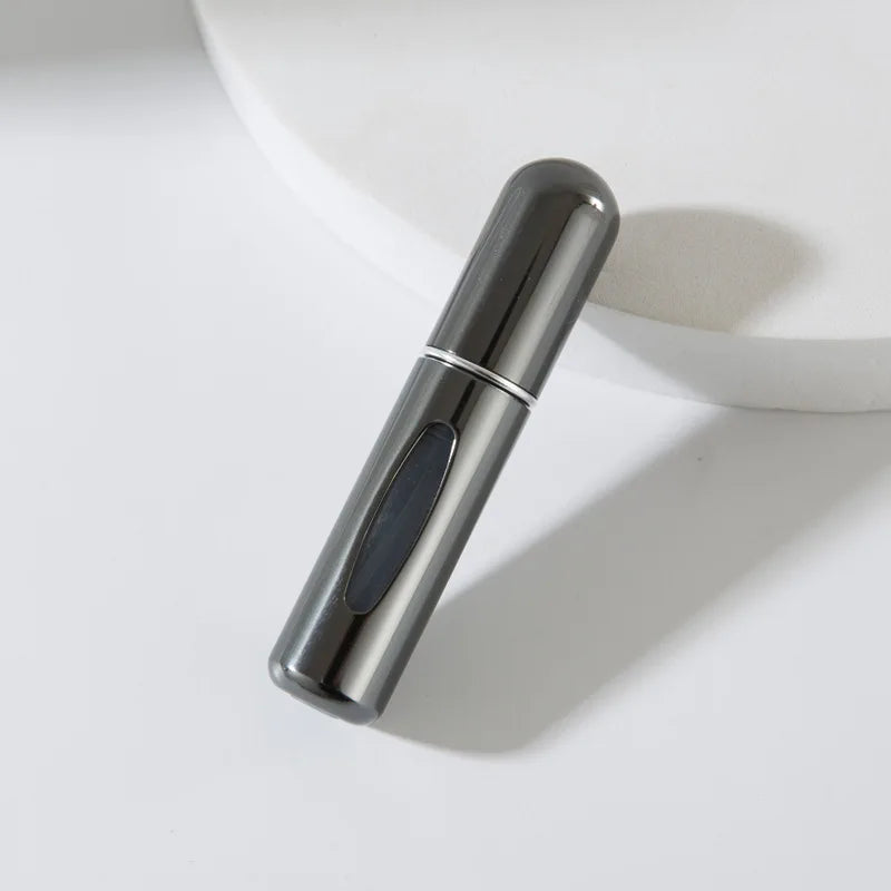1/3/5/10pcs travel Leak portable mini perfume bottle with Bottom Fill Function aluminum refillable 5ml spray bottle