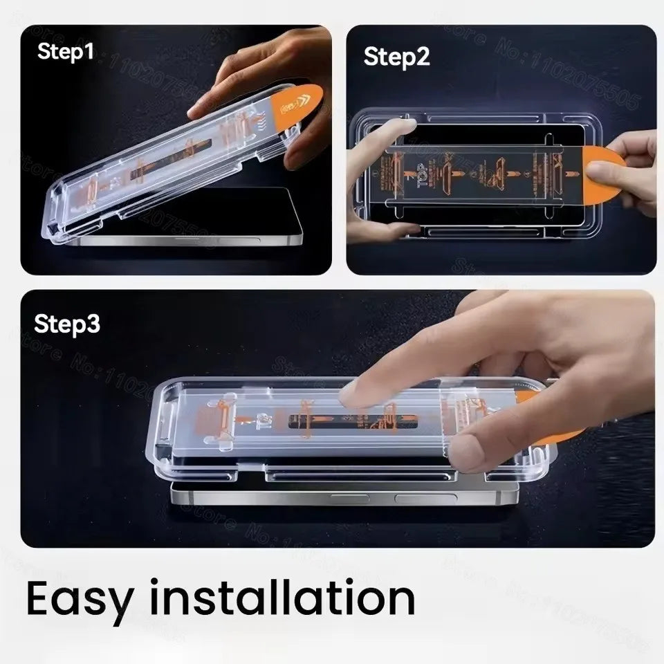 4 Pack Screen Protector for Samsung Galaxy S26 Ultra/S26 Plus/S26/S25/S24/S23/S22/S21 A56 A36 A26, 9H HD Clear Bubble-Free Glass