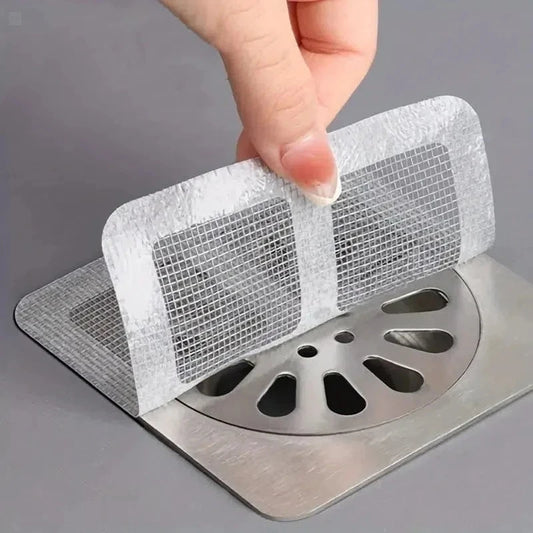 Floor Drain Filter Sticker – Anti-Clog Hair & Insect Screen for Kitchen & Bathroom