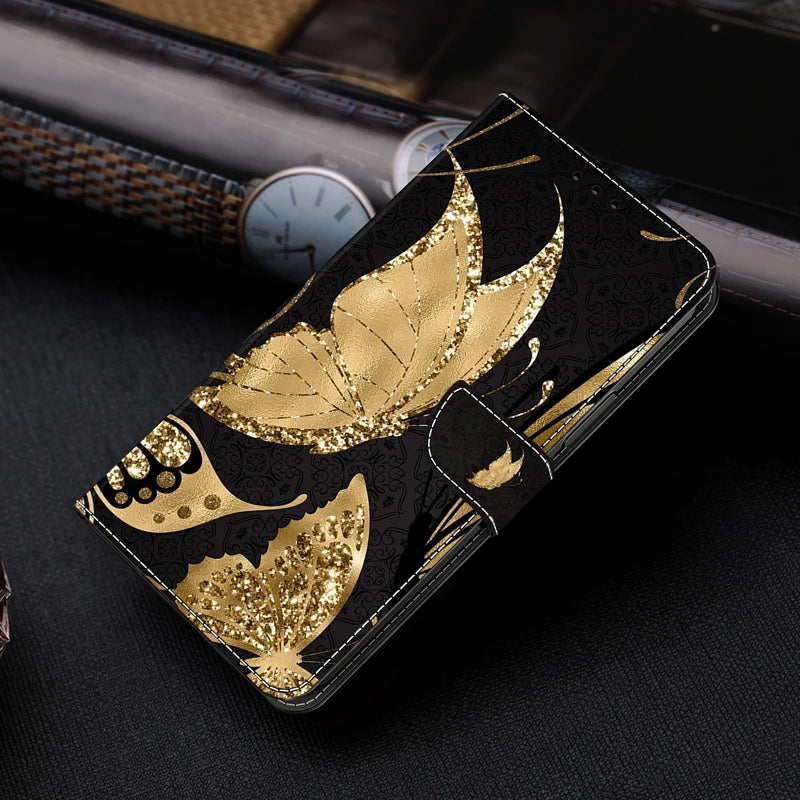 Magnetic Flip Leather Cover For Samsung Galaxy S26 S25 S24 S23 Plus Ultra Edge 4G/5G Wallet Case For Galaxy S24 S23 FE
