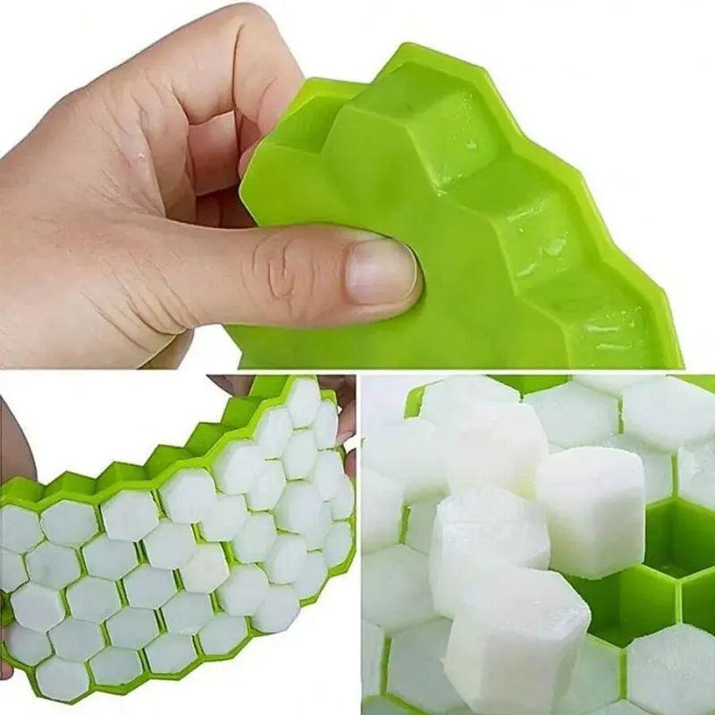 Honeycomb 37 Grid Ice Cube Tray DIY Mold