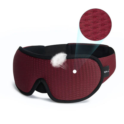 3D Sleeping Eye Mask Breathable Light Block Eyepatch Stereoscopic Soft Padded Sleep Eye Cover Sleep Mask Sleeping Aid Blindfold