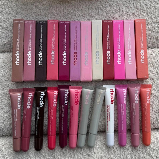 Rhod Lip Balm Moisturizing Mirror Long Lasting Lip Gloss Ribbon Espresso Raspberry Toast Plump No-stick Lip Oil Makeup Cosmetic