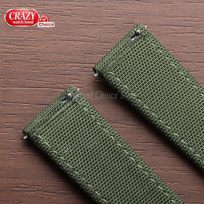 20mm 22mm Waterproof Sailcloth Watch Strap Two-Sided Nylon Watchband Quick Release Band Universal Sport Belt for Men Bracelet