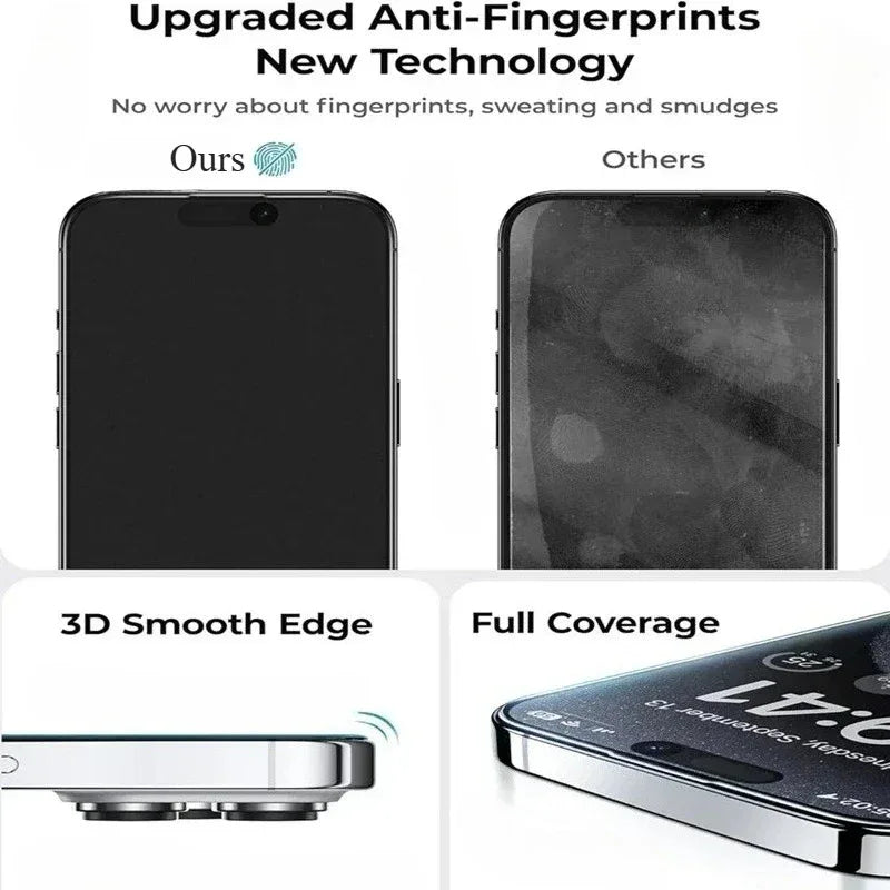 Matte Tempered Glass Screen Protector for iPhone