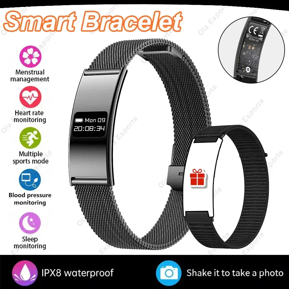 Sports Step Count Smart Bracelet 2026 New Men Women Health Monitoring Fitness Smart Watch Heart Rate Sleep Monitoring Smart Band - Urbizia