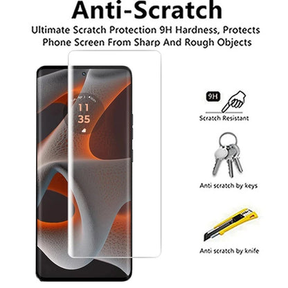 Full Glue Tempered Glass For Samsung Galaxy S26 Ultra S25 S24 S23 S22 S21 Ultra/Plus Screen Protector UV Liquid Protective Film
