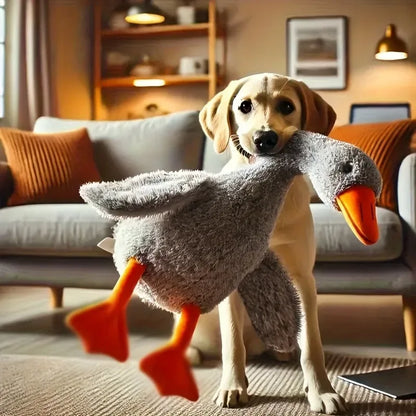 50cm Soft Colorful Duck Plush Toy for Cats Dogs Relax Pet Companion Anxiety-Relieving Dog Buddy Energy Release Gift for Pets - Urbizia