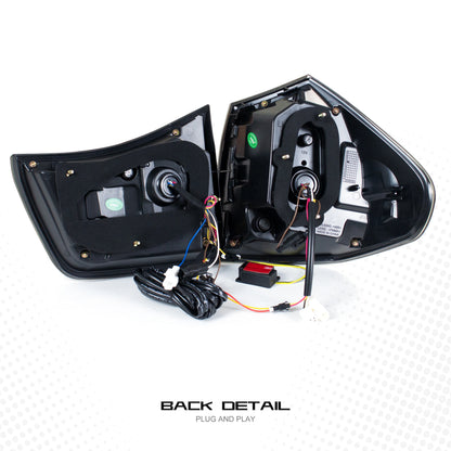 LED Tail Lights for Lexus RX350 RX330 RX400h 2004-2009 Start-up Animation Dynamic Turn Signal Rear Lamps Assembly