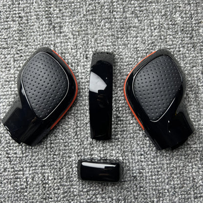 Shift Knob Gear Side Cover Emblem for VW Golf 6 7 R GTI Passat B7 B8 CC R20 Jetta MK6 GLI