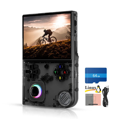 Anbernic RG 40XXV Retro Handheld Game Consoles 4.0" IPS Screen Linux 64-bit 3200mAh RGB Joystick RG40XXV Portable Gaming Console Supports Streaming WiFi Bluetooth HDMI TV Output