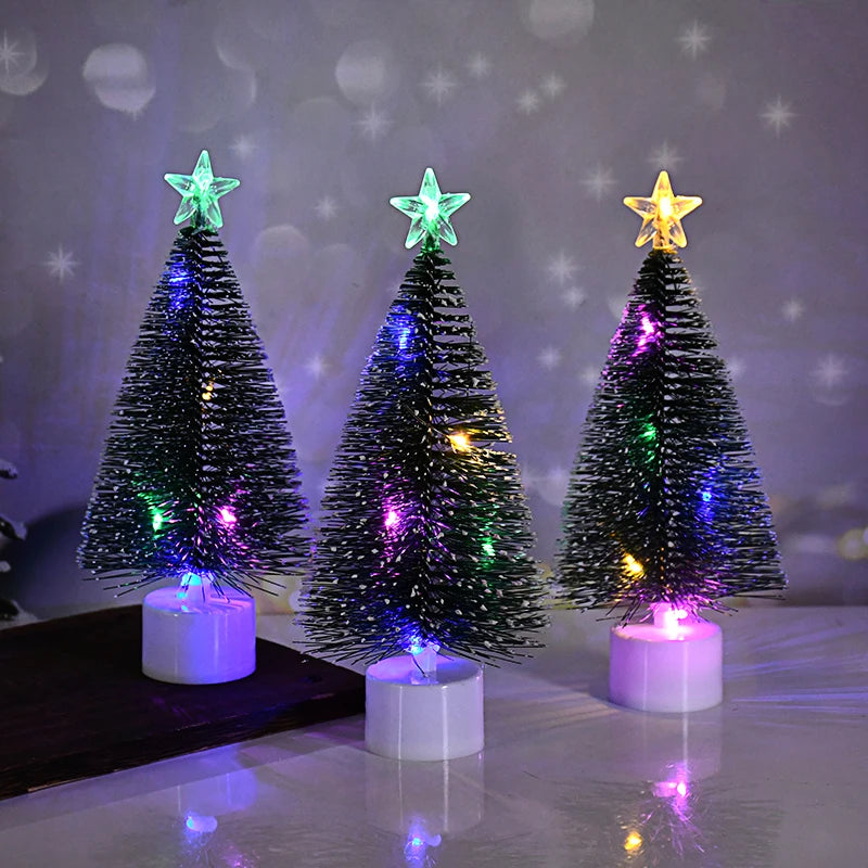 Luminous Mini Christmas Tree – Desktop Ornament