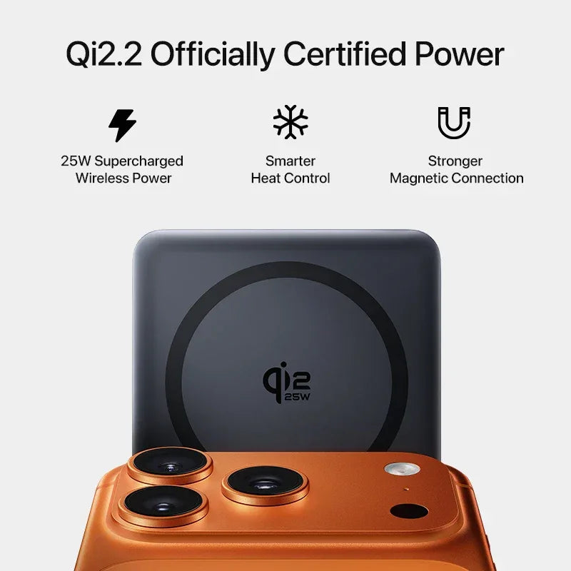 Baseus Qi2.2 25W Power Bank 10000mAh Magnetic Wireless Charging PD 45W USB-C Power Bank For iPhone 17 16 Pro Max Samsung S25