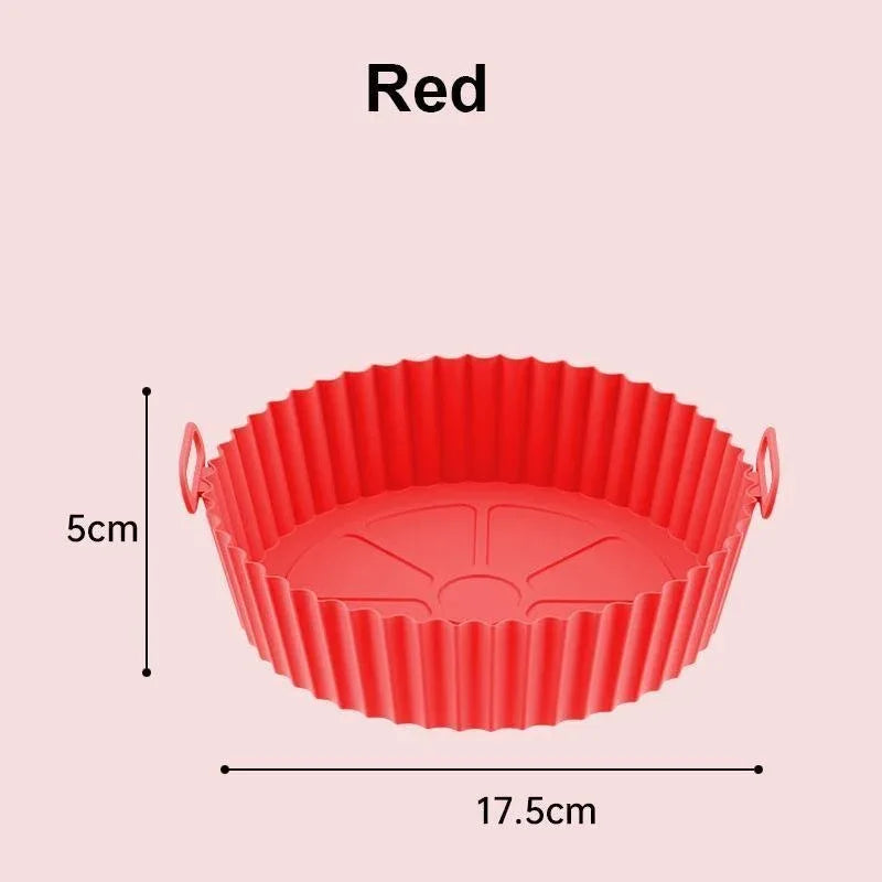 Silicone Air Fryer Liner Non-Stick Reusable Basket