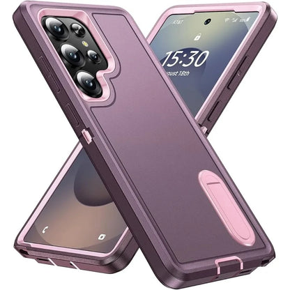 Military Grade Anti-Drop Case With Built-in Kickstand For Samsung Galaxy S26 Plus S25 S24+ S23 FE S22 Ultra Plus Protector Cover