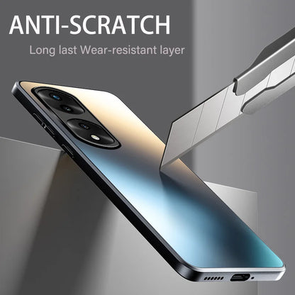 Luxury Shockproof Glitter Slim AG Silicone Hard Case For Huawei Honor 50 SE 70 90 Pro Matte Frosted Protective Case