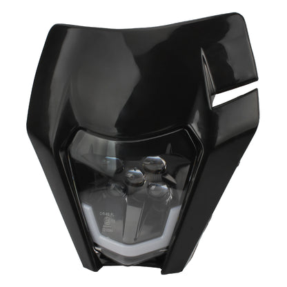 Motorcycle LED Headlight Plate Fairing for KTM EXC XC SX SXF MX 125-500 2018-2023 Headlamp Supermoto Dirt Bike Enduro Motocross