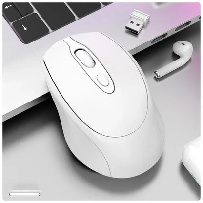 Rechargeable Wireless Computer Mouse 2.4G Bluetooth-Compatible Wireless Mouse USB Silent Gamer Mice For PC Laptop Macbook Tablet