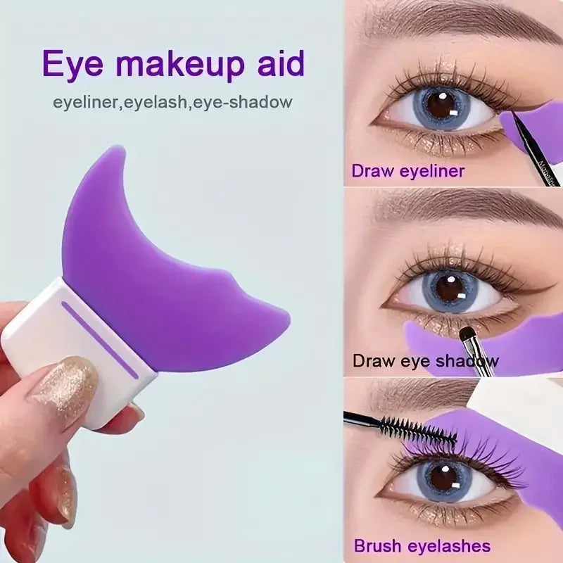Silicone Eye Makeup Tool – Multi-Function Stencil