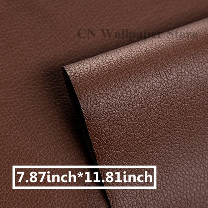 Repair Patches Self-Adhesive Leather PU Leather Fabric Stickers for Leather Clothes Sofa Car Seats Furniture Bags Repair Sticky
