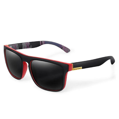 Retro Square Polarized Cycling Sunglasses UV400 Unisex
