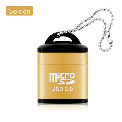 USB 2.0 Mini SD & TF Card Reader Adapter