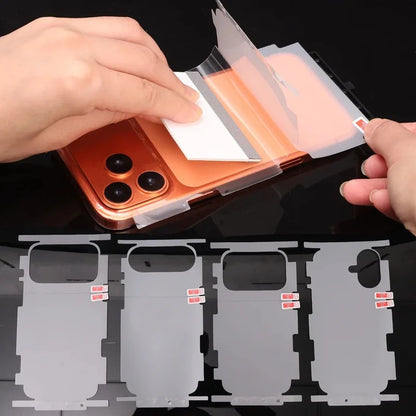 For Apple iPhone 17 16 Pro Max 17 Air 17Pro Wrap Side Edge Back Protector Scratch Autorepair HD Soft TPU Hydrogel Film