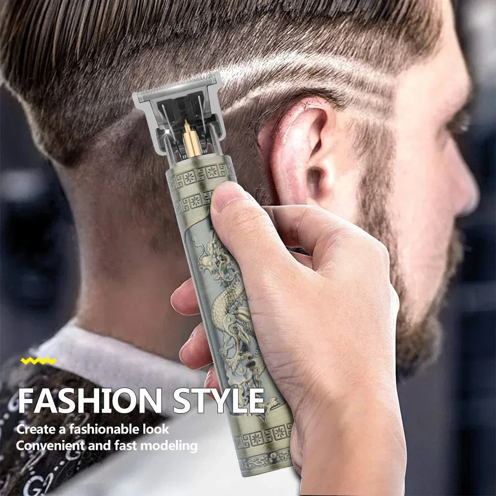 Retro T9 Electric Haircut & Shaver Set - Urbizia