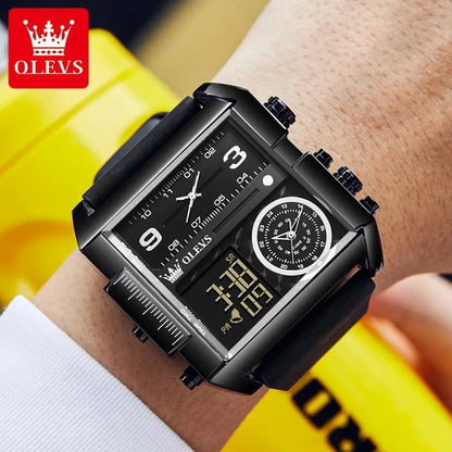 OLEVS Brand Watch Multi Functional Men's Electronic Watch Waterproof 1101