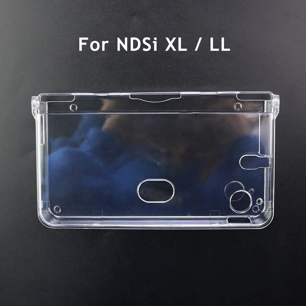 Plastic Clear Crystal Protective Hard Shell Skin Case Cover For GBA SP NDSL DSI NDSi XL 3DS XL New 3DS XL LL Console