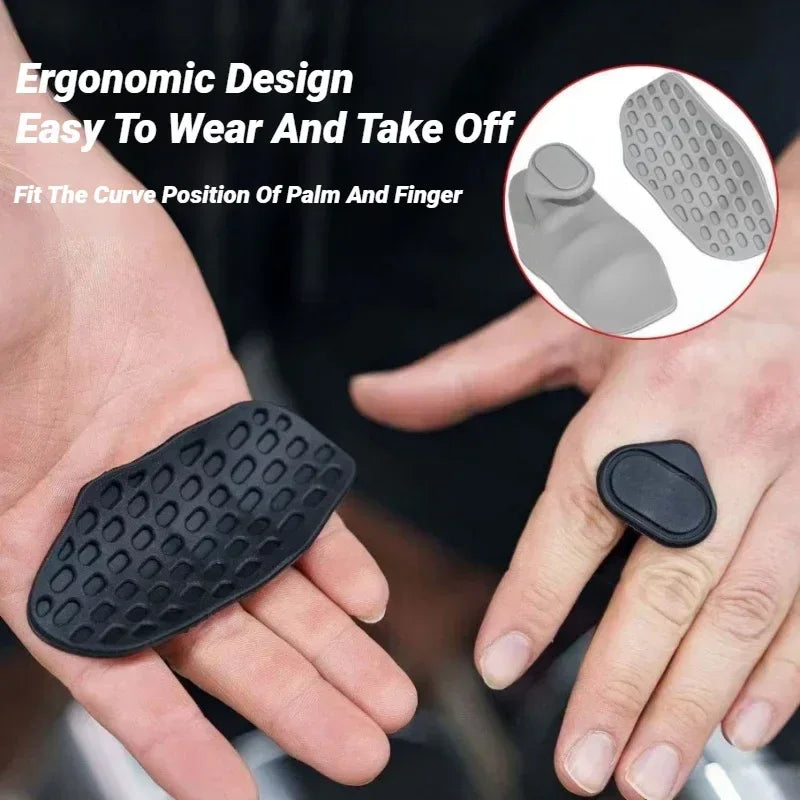 Grip Strengthener Honeycomb Silicone Weightlifting Anti-Slip Fitness Pull Up Finger Exerciser Hand Protection Trainer Workout - Urbizia