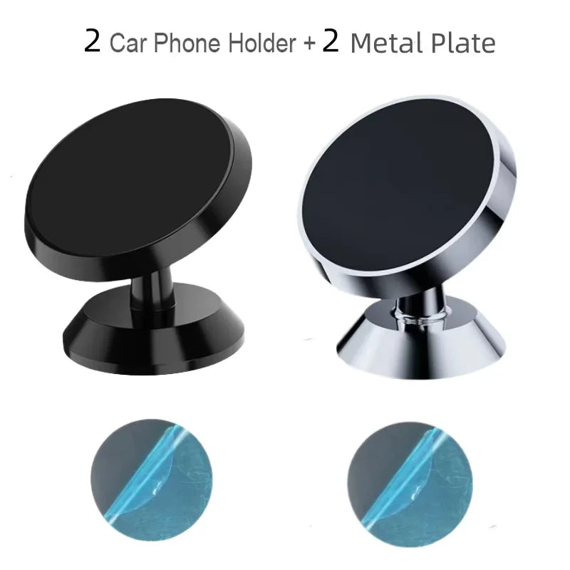 Magnetic Phone Car Holder Universal Magnetic Mount Bracket Stick on Car Dashboard Wall for iPhone Xiaomi Huawei Car Phone Holder
